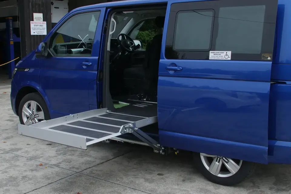 Cassette (underfloor) Hoist from side of van