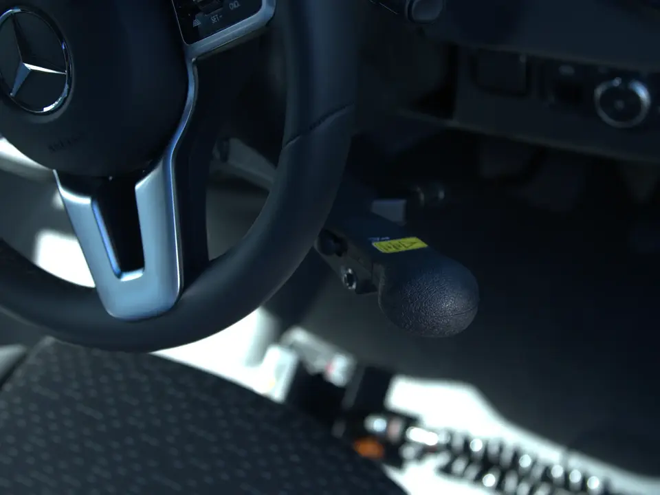 Fadiel hand control driving aid