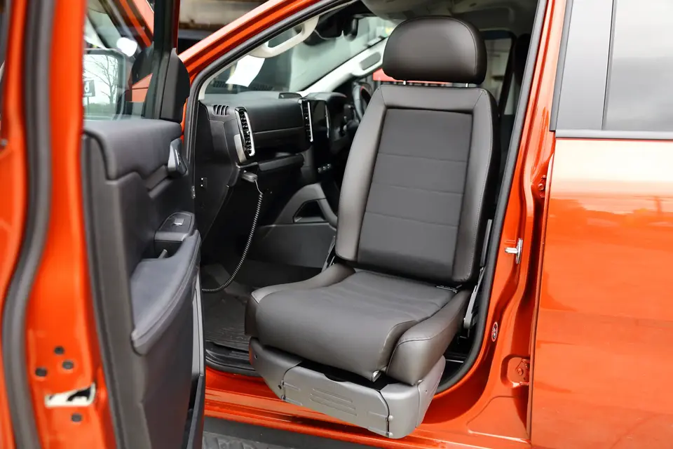 Turny evo seat half folded out from Ranger