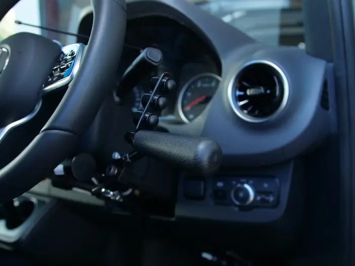 Driving Aid buttons and lever